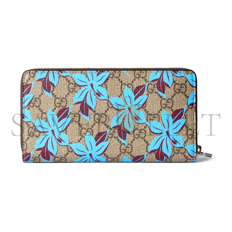 GUCCI GG PRINTED ZIP AROUND WALLET 841150 (19*10.5*2.5cm)